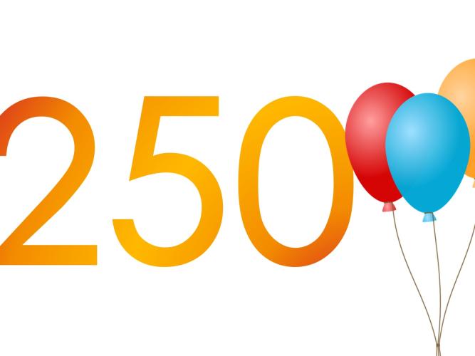 250th weekly round up