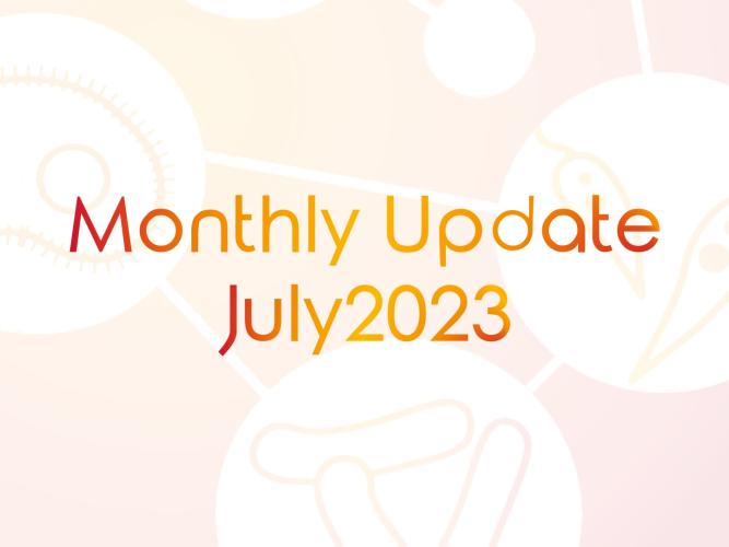 monthly update july