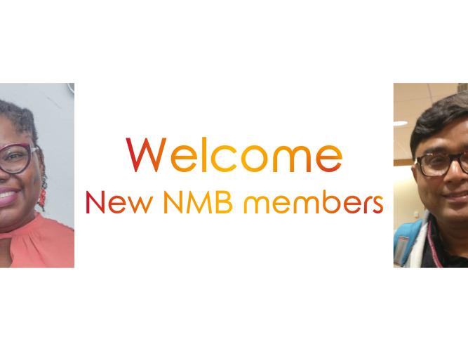 welcome new nmb members