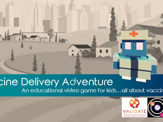 vaccine delivery adventure poster