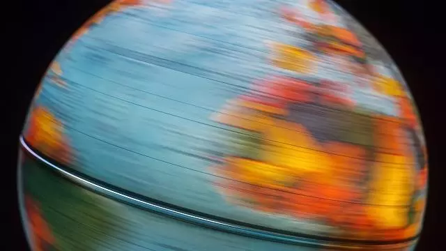 Spinning Globe