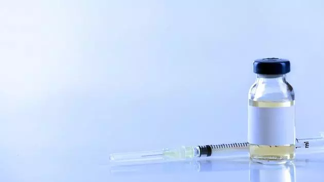 Vaccine Syringe and Vial