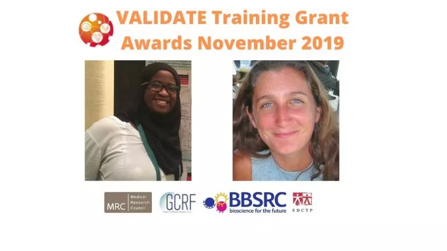 VALIDATE Training Grant Awards November 2019