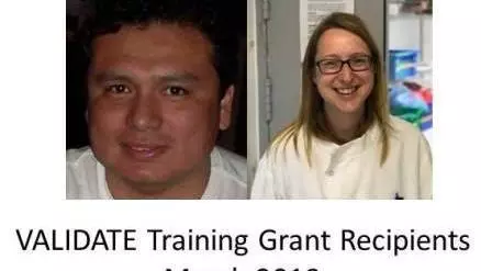 VALIDATE training grant recipients March 2019