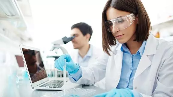 Scientist Working