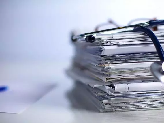 Stack of paper