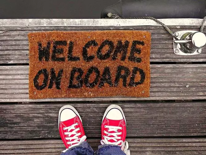 welcome on board