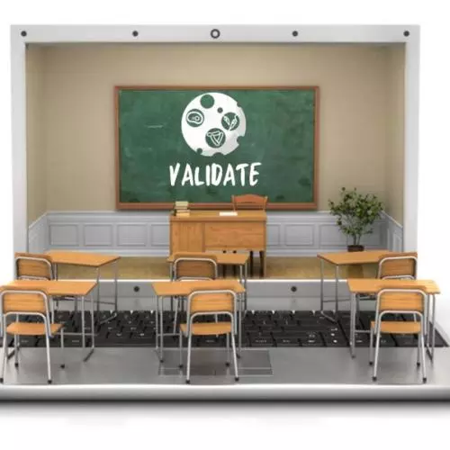 validate online school  small