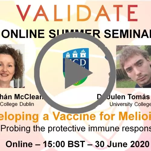 Developing a vaccine for Melioidosis:Probing the protective immune response