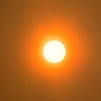 Orange skies in the UK, courtesy of ex-hurricane Ophelia