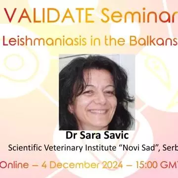 VALIDATE Seminar: Leishmaniasis in the Balkans