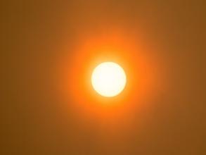 Orange skies in the UK, courtesy of ex-hurricane Ophelia