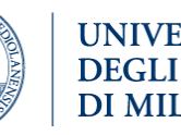 Universita Degli Studi di Milano logo
