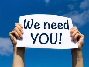 We need you!