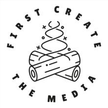 first create the media