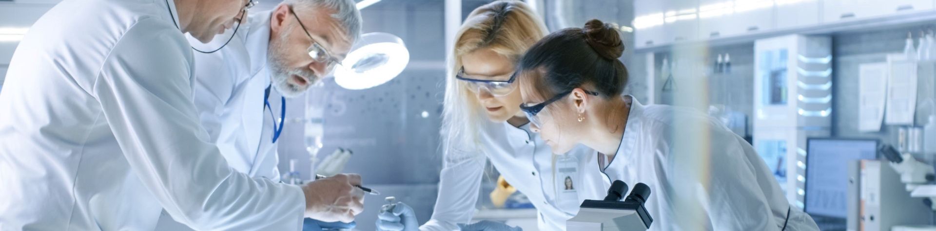 Lab Workers Banner 